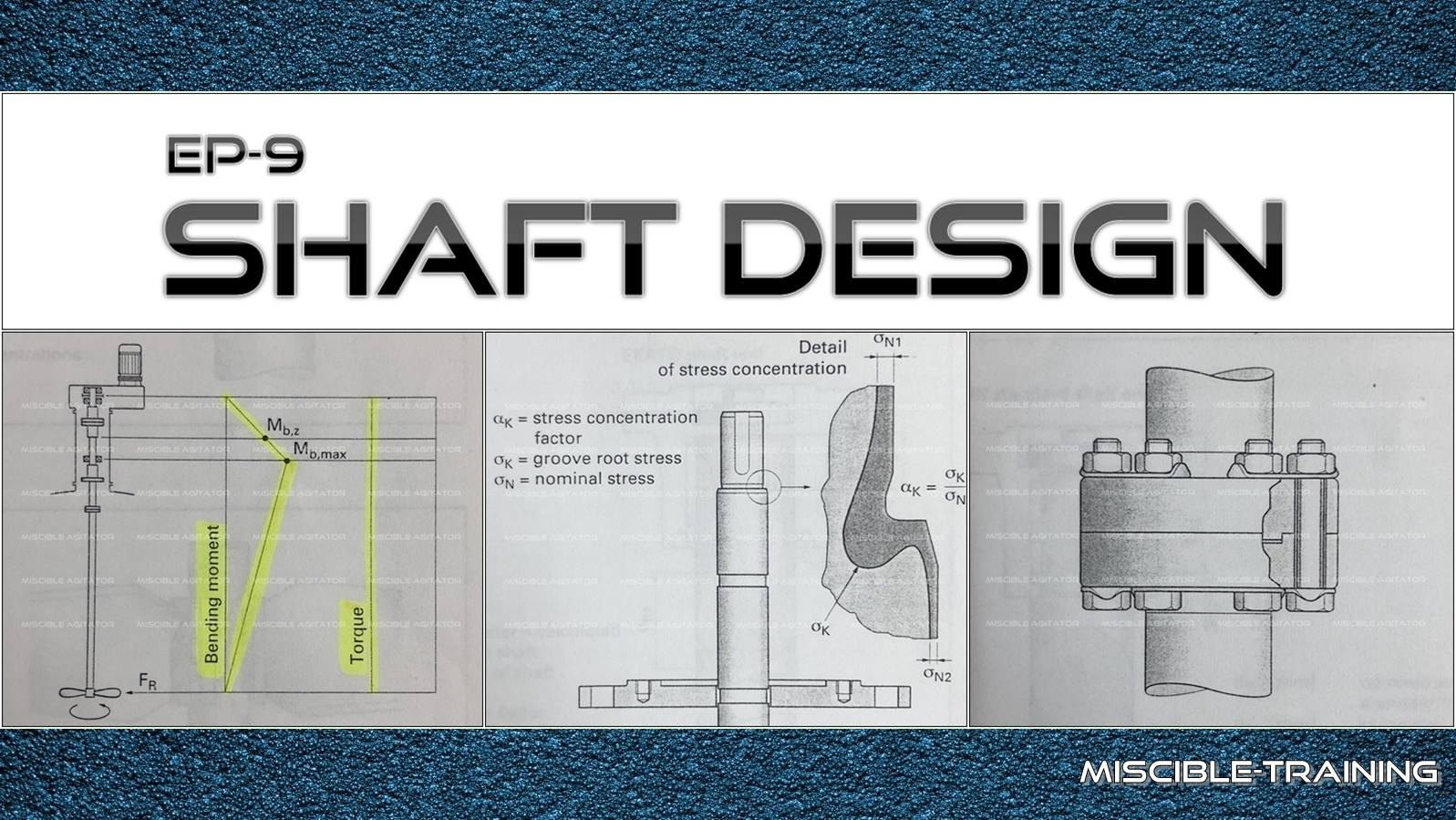 Shaft Design for AGITATOR